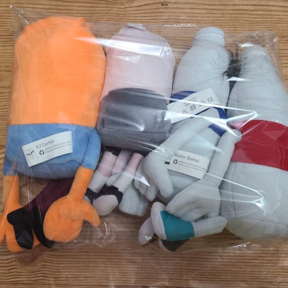 Return-It Gang Plush Lot (X4) AS IS - Picture 5 of 5